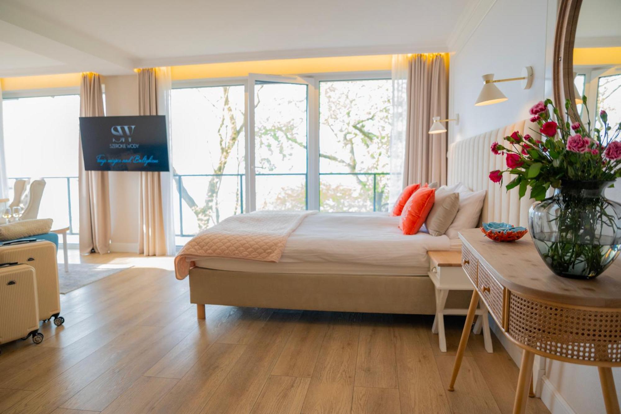 Hotel Szerokie Wody Sea & Sand Устка Экстерьер фото